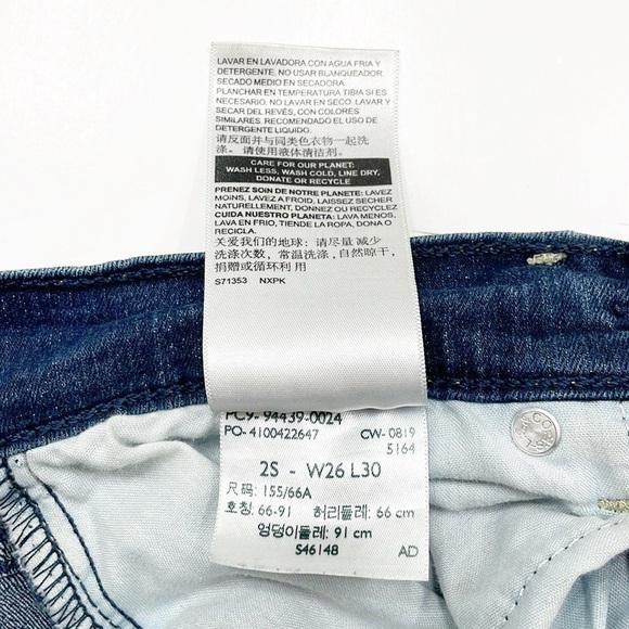 Signature by Levi Strauss curvy straight denim jeans - Picture 7 of 7